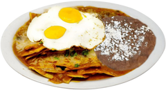 Chilaquiles and Eggs