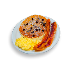 Kids Chocolate Pancake Combo