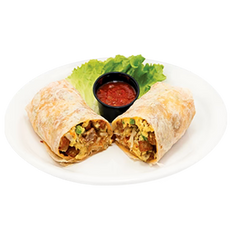 Machaca Breakfast Burrito
