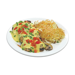 Spinach Mushroom Hollandaise