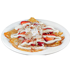 Strawberry Almond Cream Cheesecake