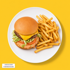 Deluxe Cheeseburger Tray (Serves 10)