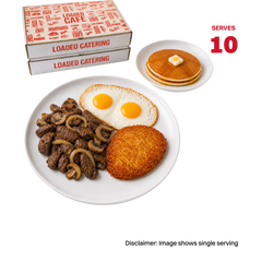 Loaded Steak and Eggs (Serves 10)
