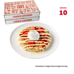 New York Strawberry Cheesecake Pancakes  (Serves 10 - Individual Packaging)