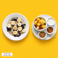 Oatmeal & Fresh Fruit Tray (Serves 10)