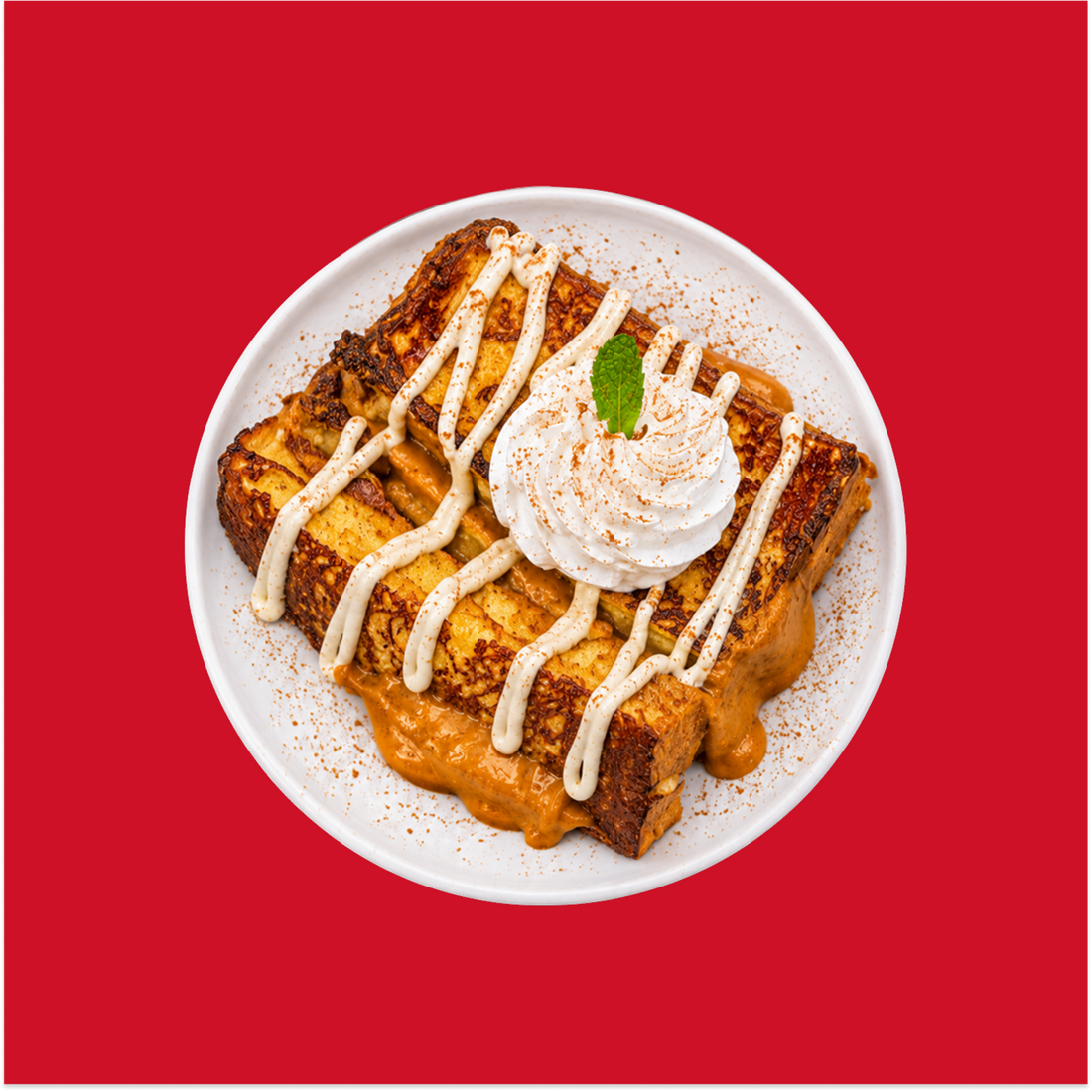 Pumpkin Spice Cheesecake Stuffed French Toast