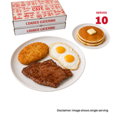 Sirloin Steak Breakfast (Serves 10)