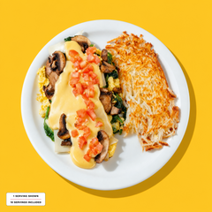 Spinach Mushroom Hollandaise Stacker Tray(Serves 10)