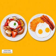 Strawberry Banana Brioche French Toast Combo Tray (20 Pieces)