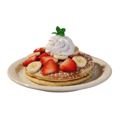 Strawberry Banana Pancakes