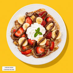 Strawberry Banana Nutella Crepes Tray (Serves 10 - Individual Packaging)