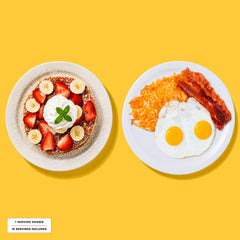 Strawberry Banana Pancakes Combo Tray (20 Pieces)