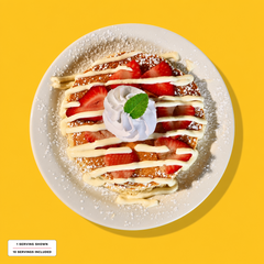 NY Strawberry Cheesecake Pancakes Tray (20 Pieces)