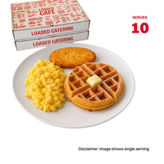 Waffle Combo Tray (Serves 10)