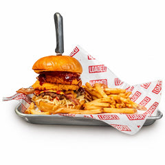 Crunchy BBQ Cheeseburger