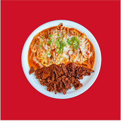 Asada Chilaquiles Omelette