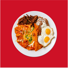 Asada Chilaquiles Plate