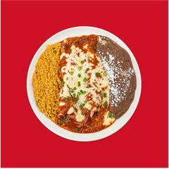 Chicken Enchiladas Plate
