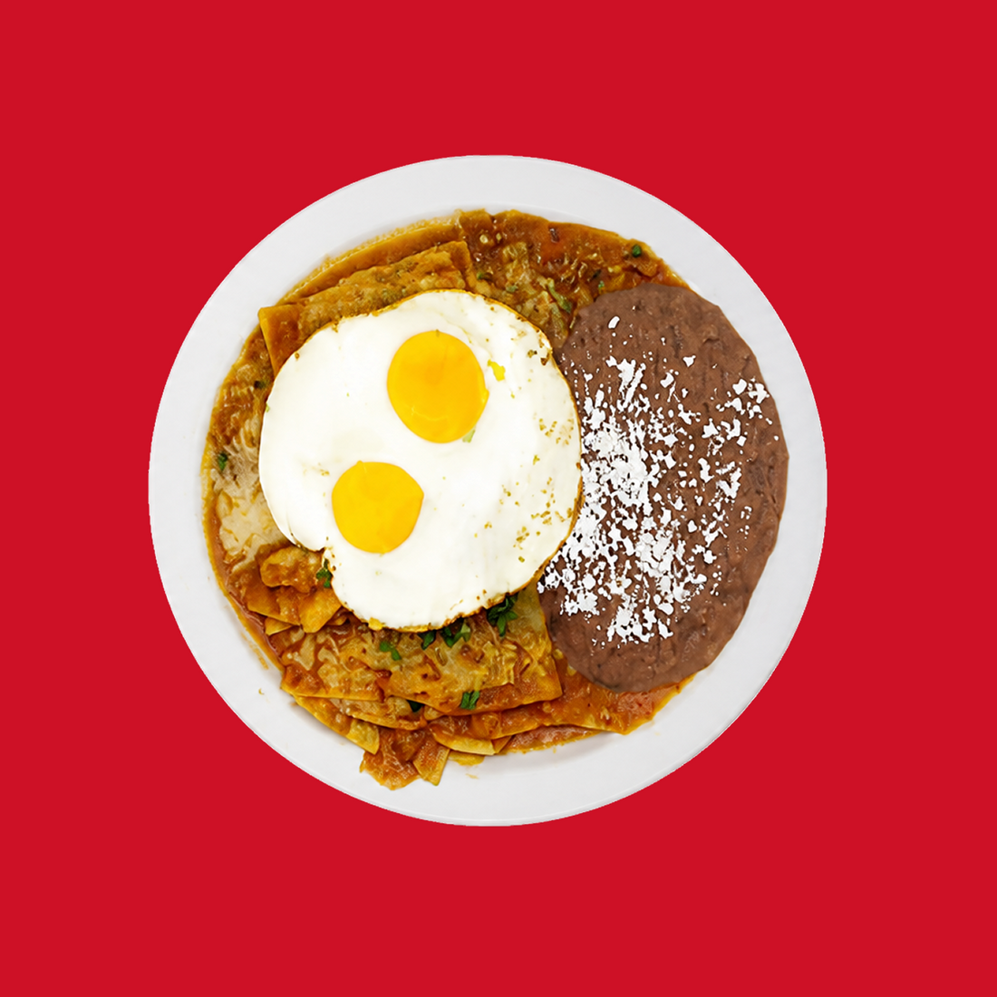 Chilaquiles and Eggs