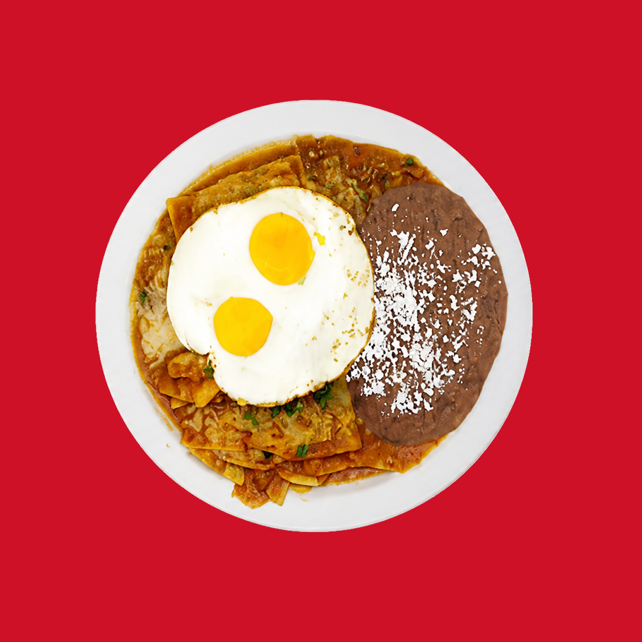 Chilaquiles and Eggs