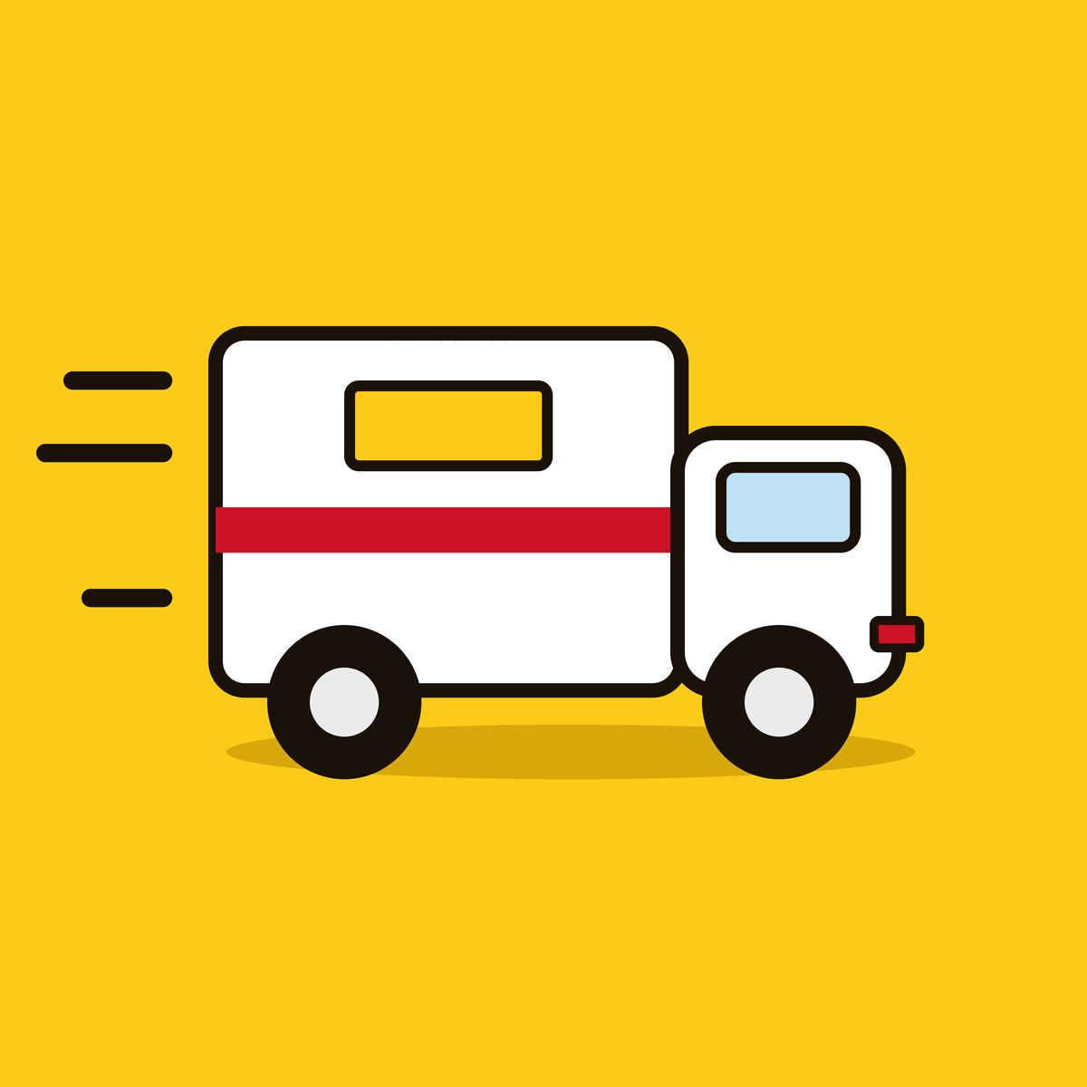 Delivery van