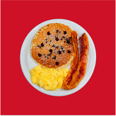 Kids Chocolate Pancake Combo