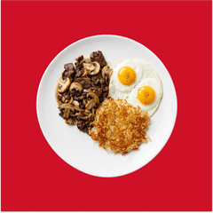 Loaded Steak & Eggs