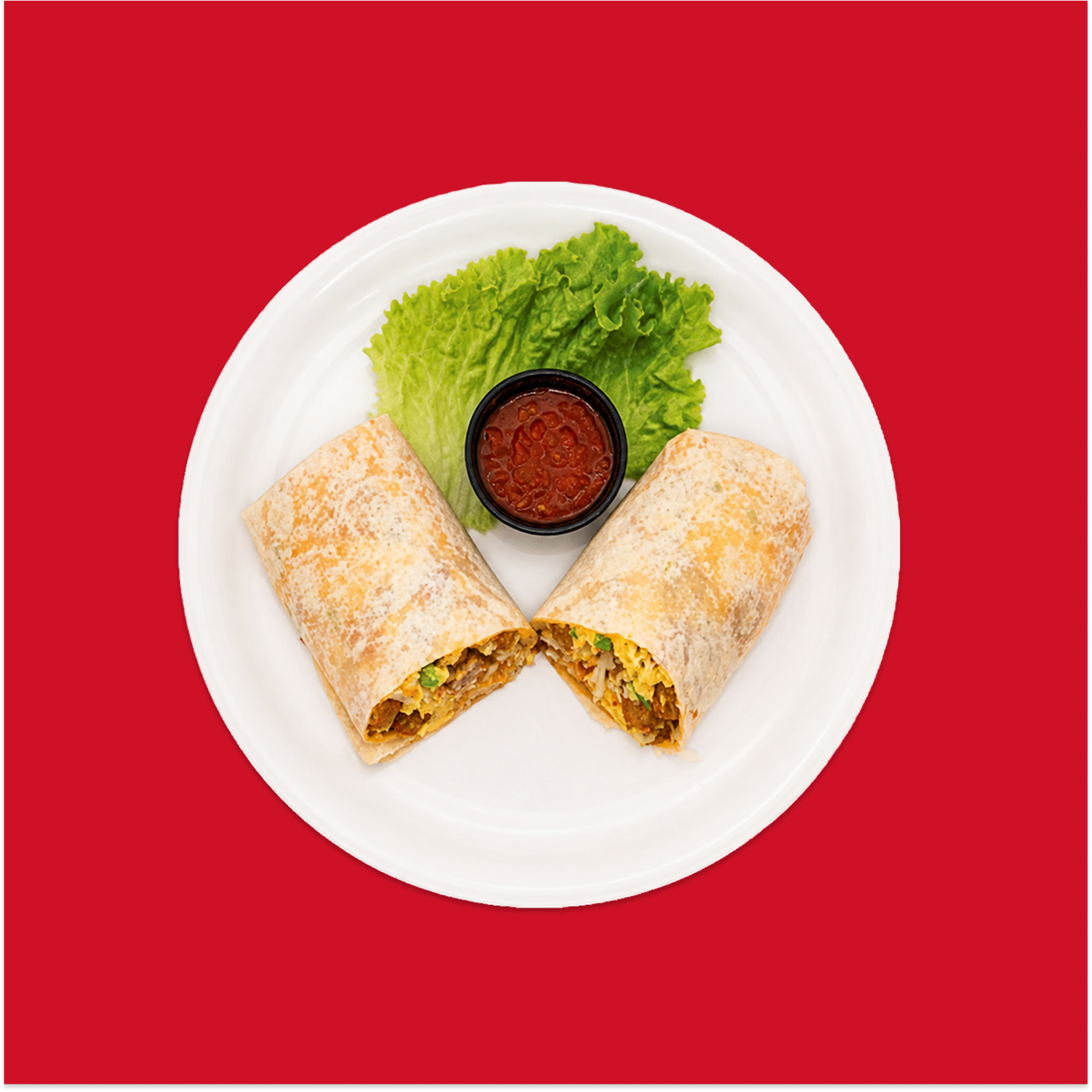 Machaca Breakfast Burrito