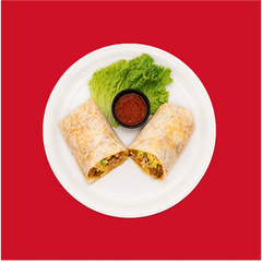 Machaca Breakfast Burrito