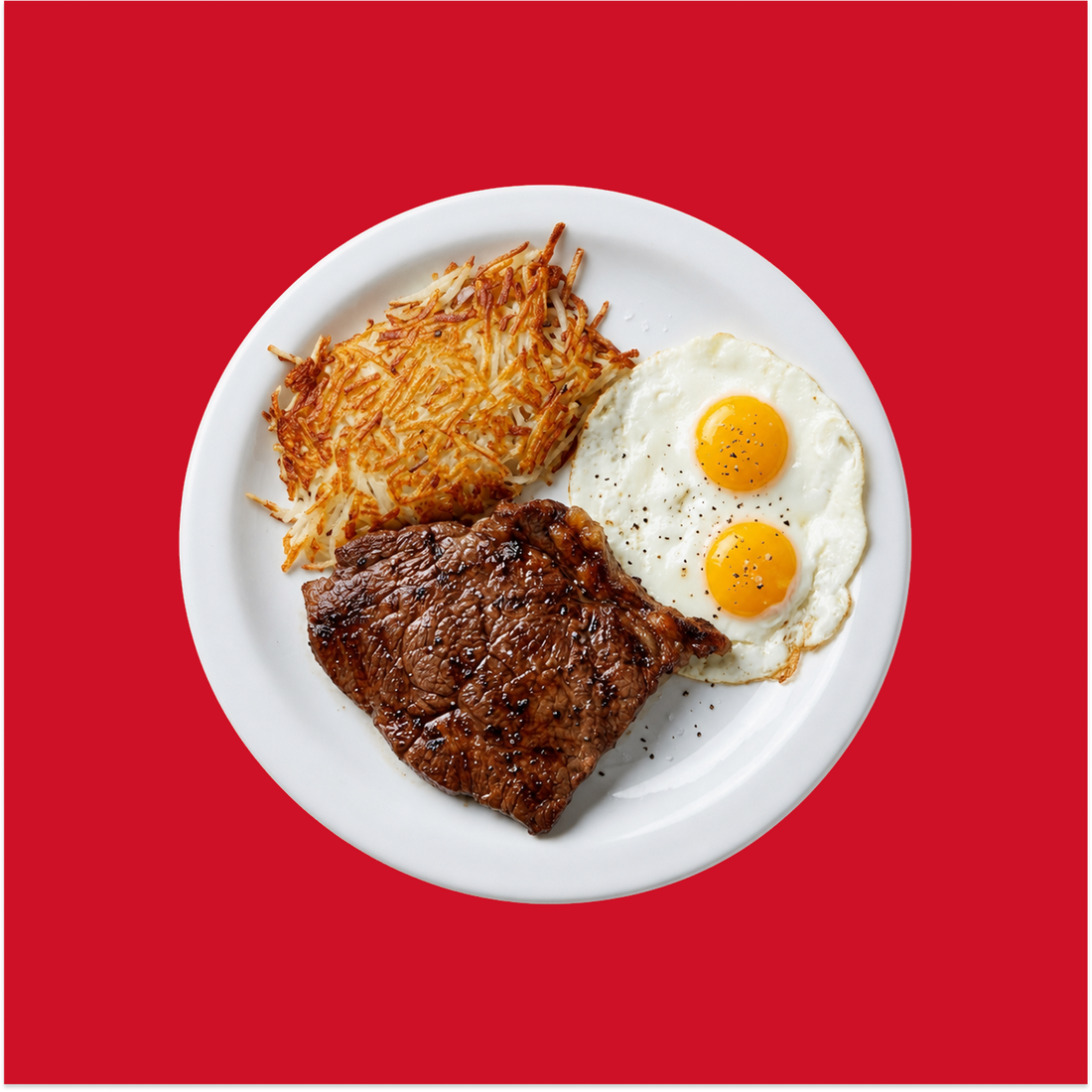 Sirloin Steak & Eggs