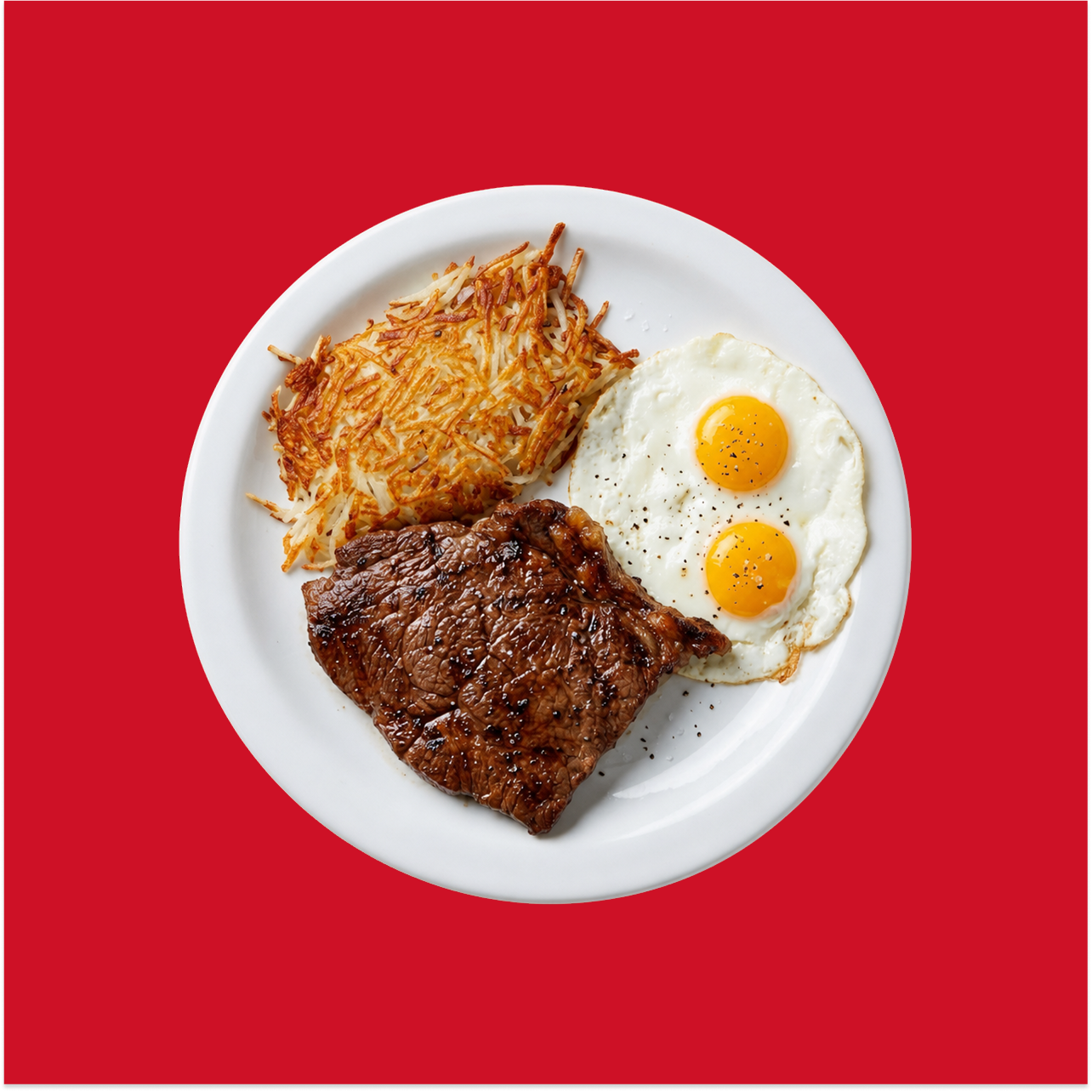 Sirloin Steak & Eggs