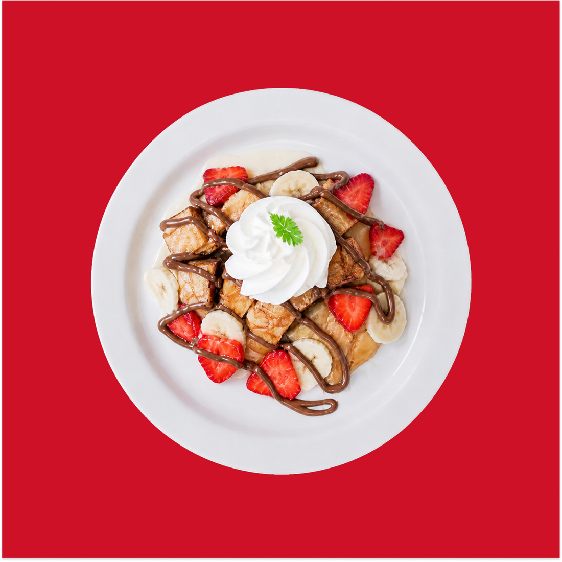 Strawberry Banana Nutella® Concha