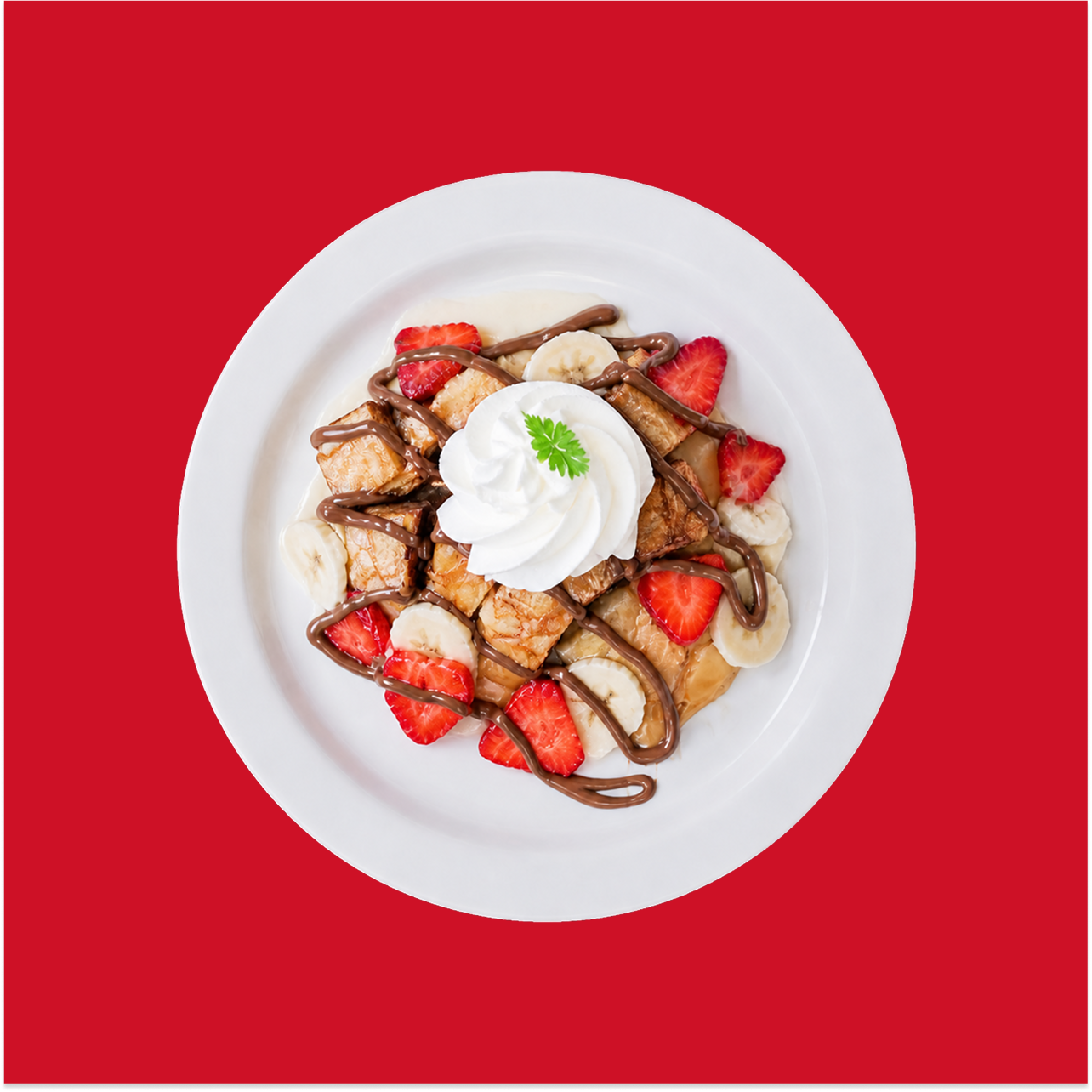 Strawberry Banana Nutella® Concha