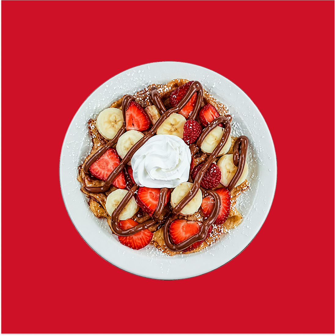 Strawberry Banana Nutella® Crepes