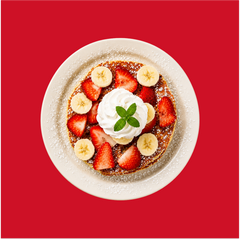 Strawberry Banana Pancakes