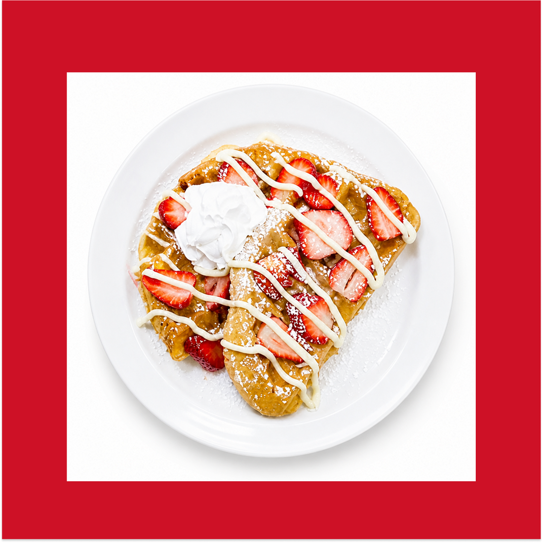 Strawberry Cheesecake Waffle
