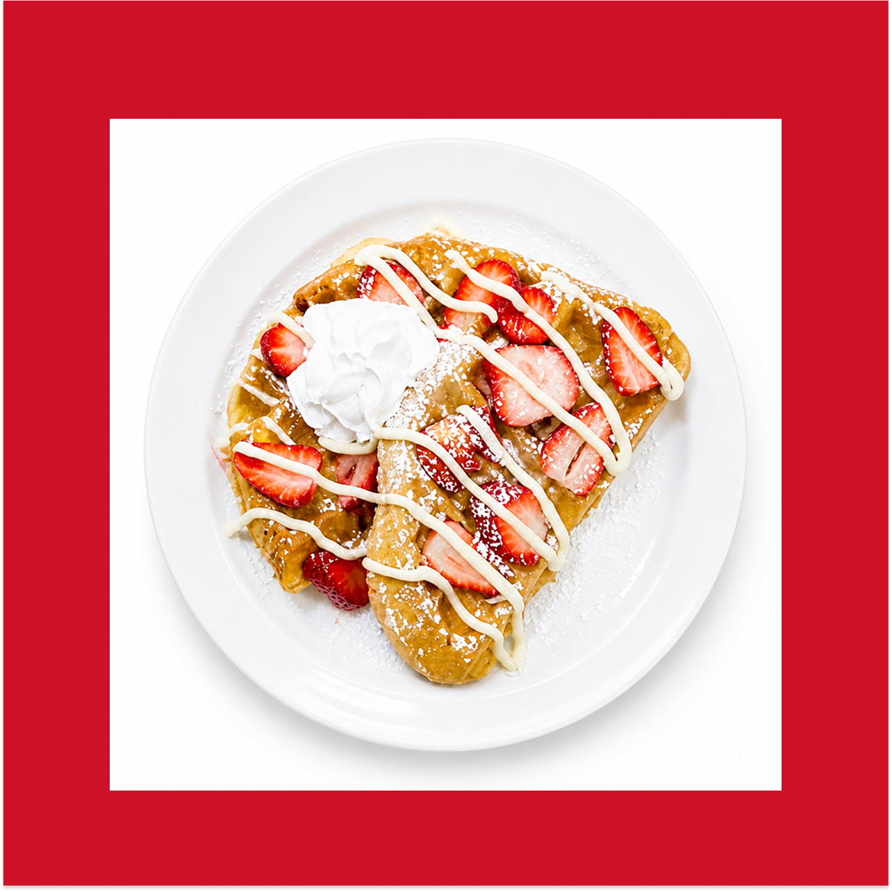 Strawberry Cheesecake Waffle