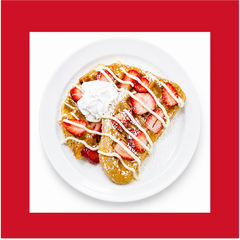 Strawberry Cheesecake Waffle
